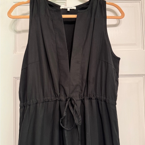 Emerson Fry Black Grecian Maxi Dress Sz 10 - Picture 6 of 7